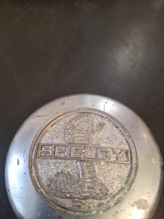 Old Mag Wheel  Center Cap  Shelby. Very Old Only One Qty Man Cave Item. 35th Ave And McDowell Phx 