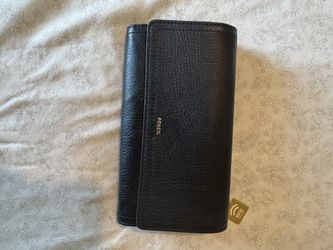 Fossil Trifold Leather Wallet