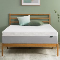 King 12”Green Tea Essential Memory Foam Mattress-Medium Feel 76”x80”x12” NEW IN BOX $220 FIRM