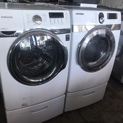 SAMSUNG WASHER AND DRYER 