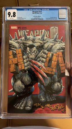 Weapon H #1 Marvel Comics CGC 9.8 edition a