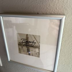 Original Mixed Media Layered Vellum Beverly Thrills Small 6” Artwork Wall Art 