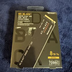 8 Tb Ssd Wd Brand New