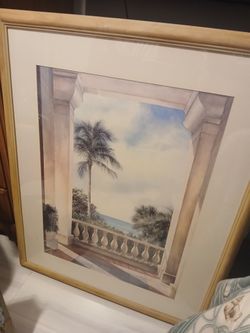 Framed Spa Print