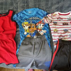 Shirts and Shorts For 4 Year Old Boy -$2 For All