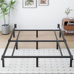 Full Metal Bedframe 7" Low Heavy Duty Platform Bed Frame Full Size 