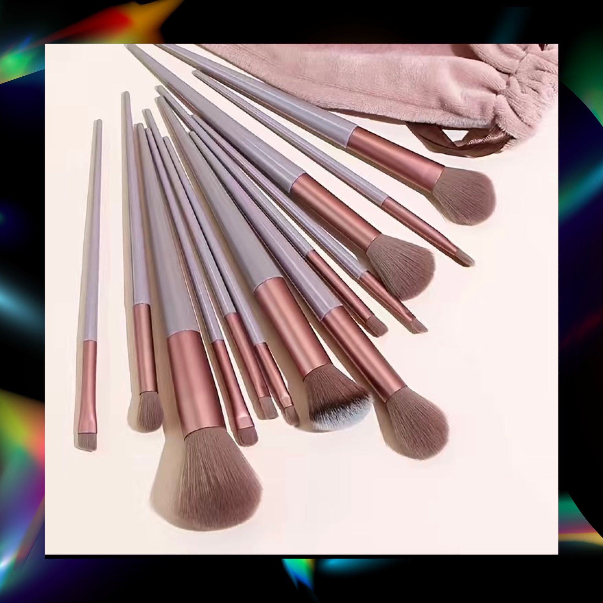 Coffee Color Makeup Brushes With A Cute for Sale in Temple, PA - OfferUp