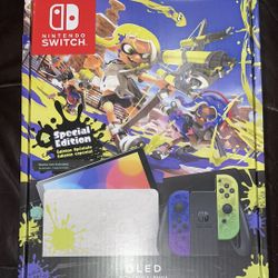 Splatoon 3 Nintendo Oled Switch Brand New In Hand