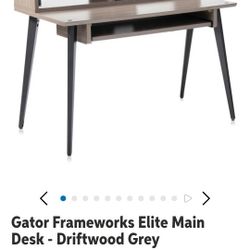 Gator Frameworks Elite 8U Studio Desk