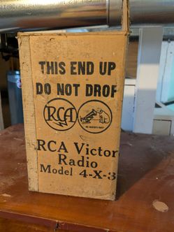 1939 RCA Victrola Box