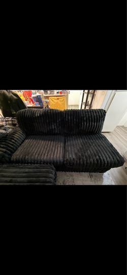 Black couch