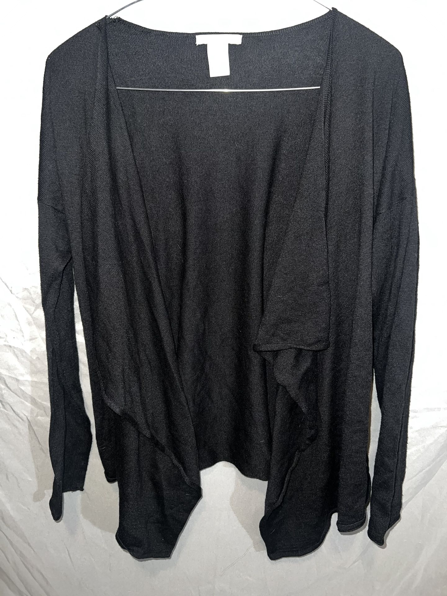 Black H&M Basic Cardigan