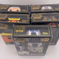 5-Funko Pop Pins 