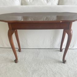 Wood Console table