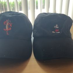 Disney Mickey & Tigger Hats 