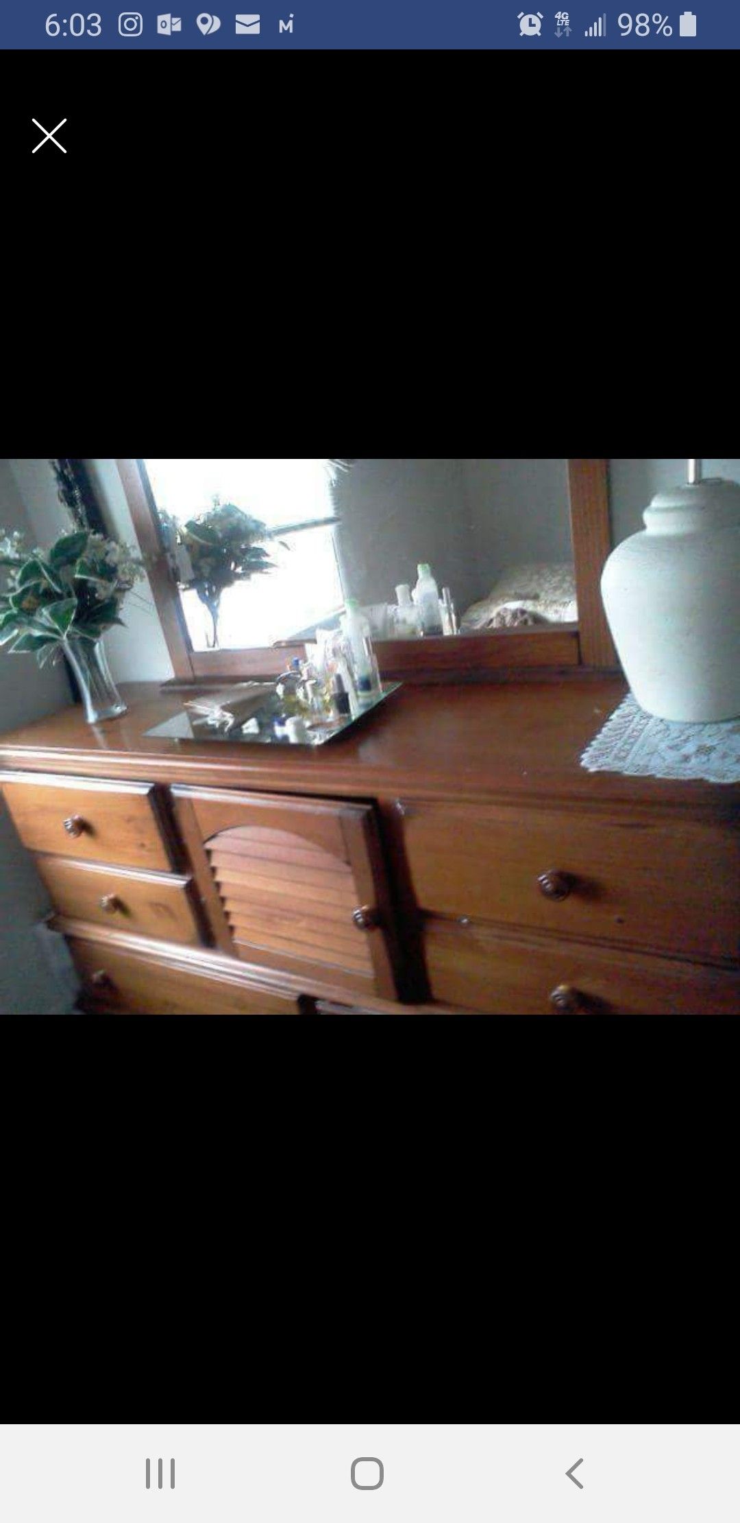 Wooden Dresser