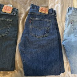 501 Levi’s (3 Pair) (32x30)