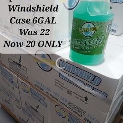 Special Price Windshield Case 6GAL $20 Only 