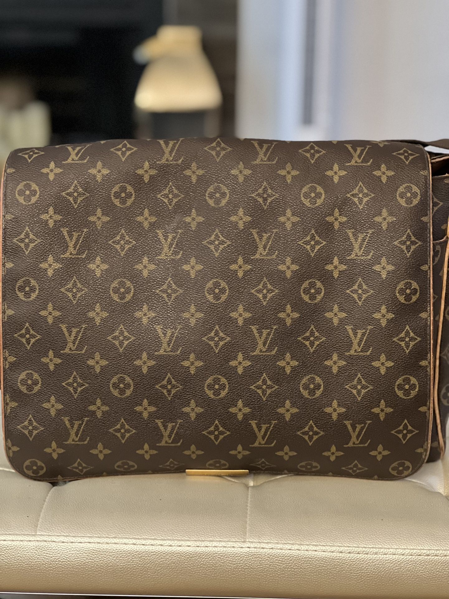 Authentic Louis Vuitton Abesse Messenger Bag