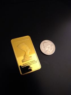 Egyptian Gold Bar Collectible