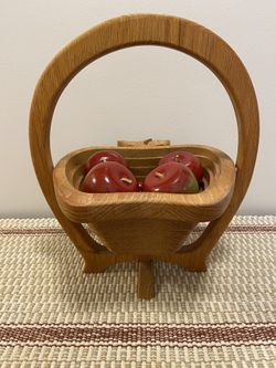 Amish Apple Basket 