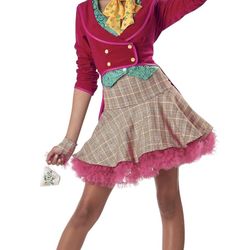 Mad Hatter Costume size junior small (3-5)