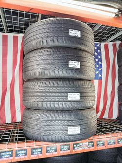 ✅ 255/50R20 HANKOOK DYNAPRO HP2 Crossover & SUV 255 50 20 Crossover/SUV Touring All-Season 4 NICE USED TIRES