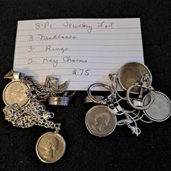 Coin Jewelry Lot