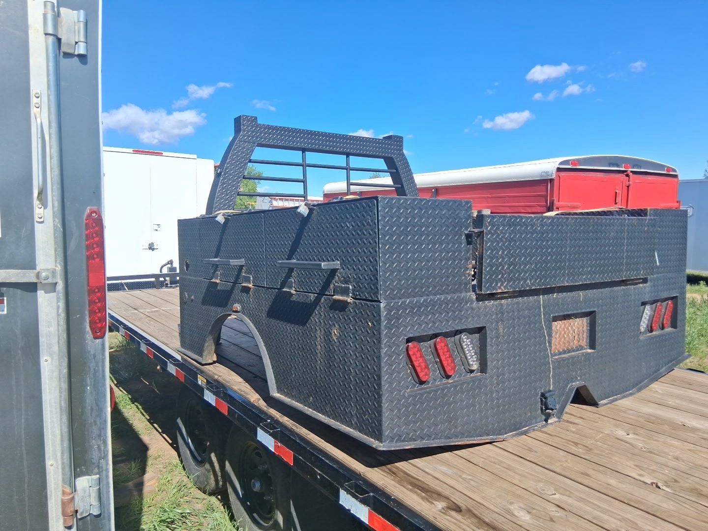 Steel Dually Mega Cab Work Truck Bed