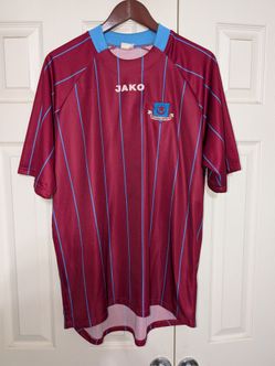 DROGHEDA UNITED Y2K HOME FOOTBALL SOCCER JERSEY JAKO