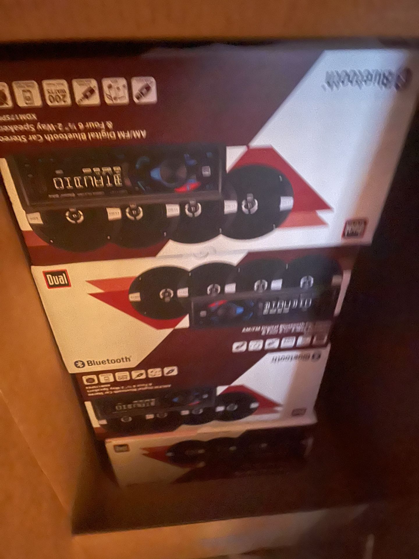 Dual Stereo & Speaker Package