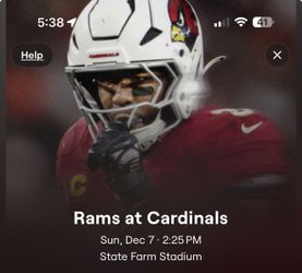 Arizona cardinals Vs Los Angeles Rams