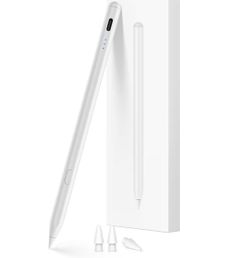 Stylus Pen for iPad 2018-2026, USB-C Fast Charging Pencil, Pixel-Perfect Tilt Sensitivity for iPad 11/10/9/8/7/6/A16, Mini 7/6/5, Air M4/M3/M2 11"/13"