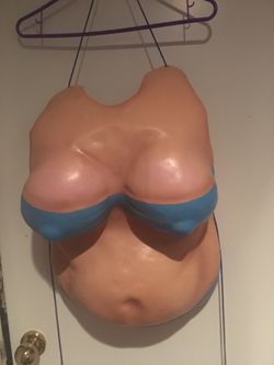 Vintage Bikini Halloween Costume Body Mold; Made in West Germany