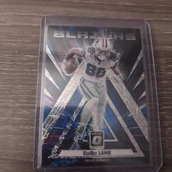 2023 Donruss Optic Blazers Case Hit Prizm Ceedee Lamb 
