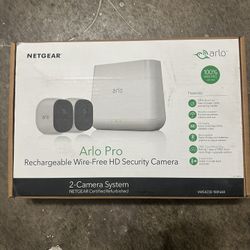 Arlo Home Security System with Base & 2 Cameras - VMB4000