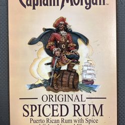 Captain Morgan 3D sign wall decor