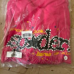 [Brand new]sp5der hoodie size large