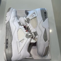 USED AIR JORDAN 4 Retro “WHITE OREO” SIZE 13 OG ALL