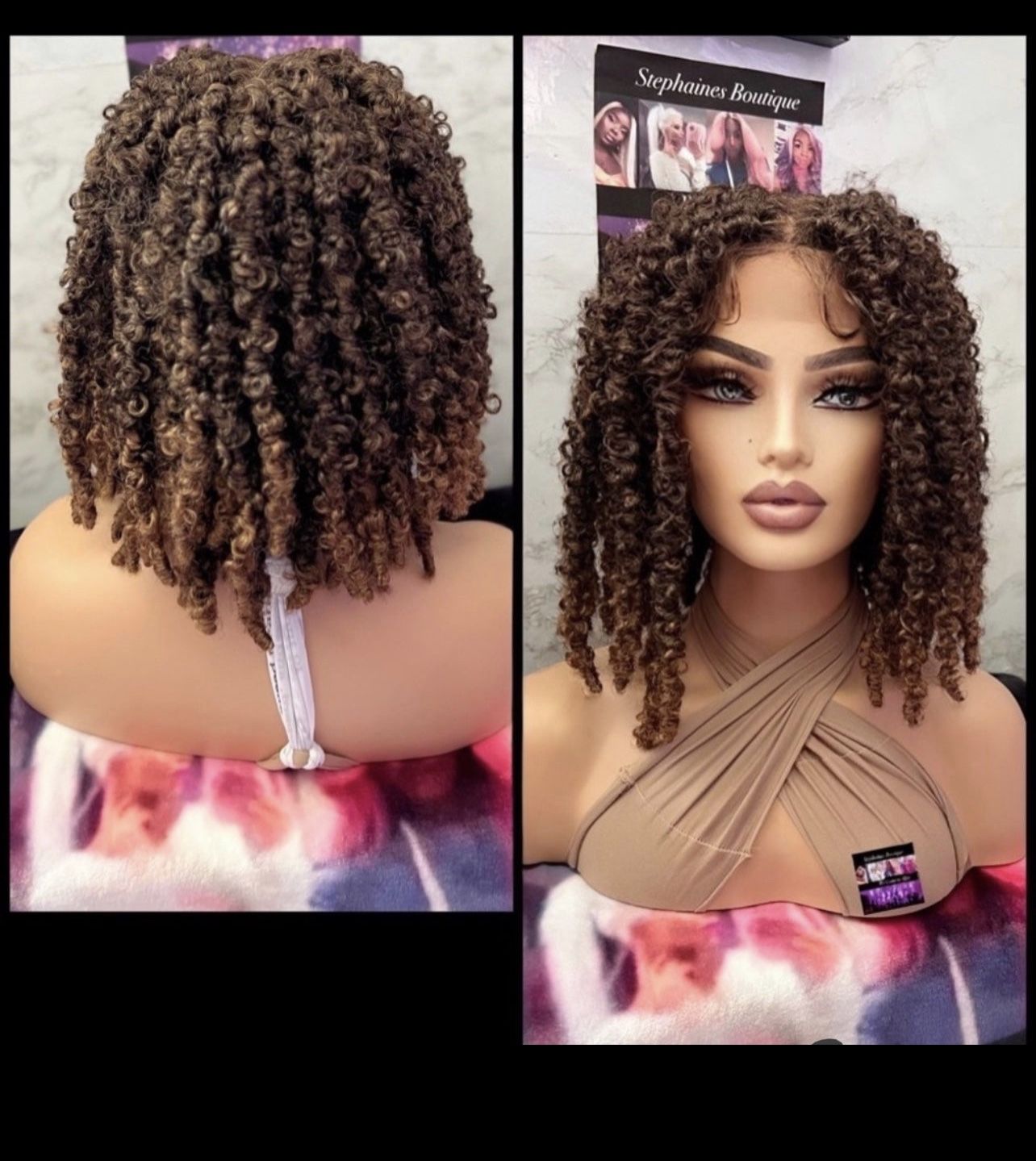 Human Hair Blended Lace Front Wig