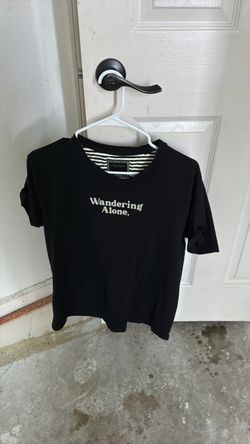 Denim & Flower "Wandering Alone from New York City" Crew-Neck T-Shirt