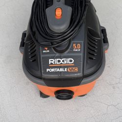 Ridgid Portable Vaccum 