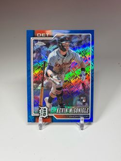 Kevin McGonigle Topps Chrome RC Blue logofractor /150