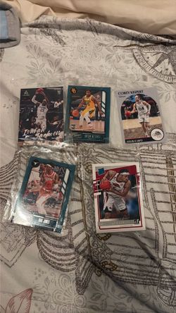 5 basketball cards