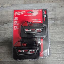 Milwaukee
M18 18-Volt 5.0 Ah Lithium-Ion XC Extended Capacity Battery Pack