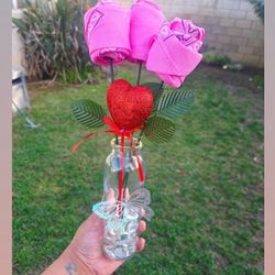 Valentine Bandana Roses 