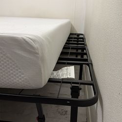 Queen/ Full Bed With Metal Frame