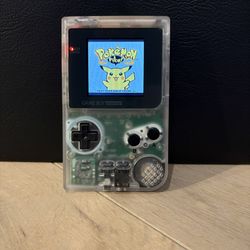 Gameboy Pocket With New Backlit Screen And Glass