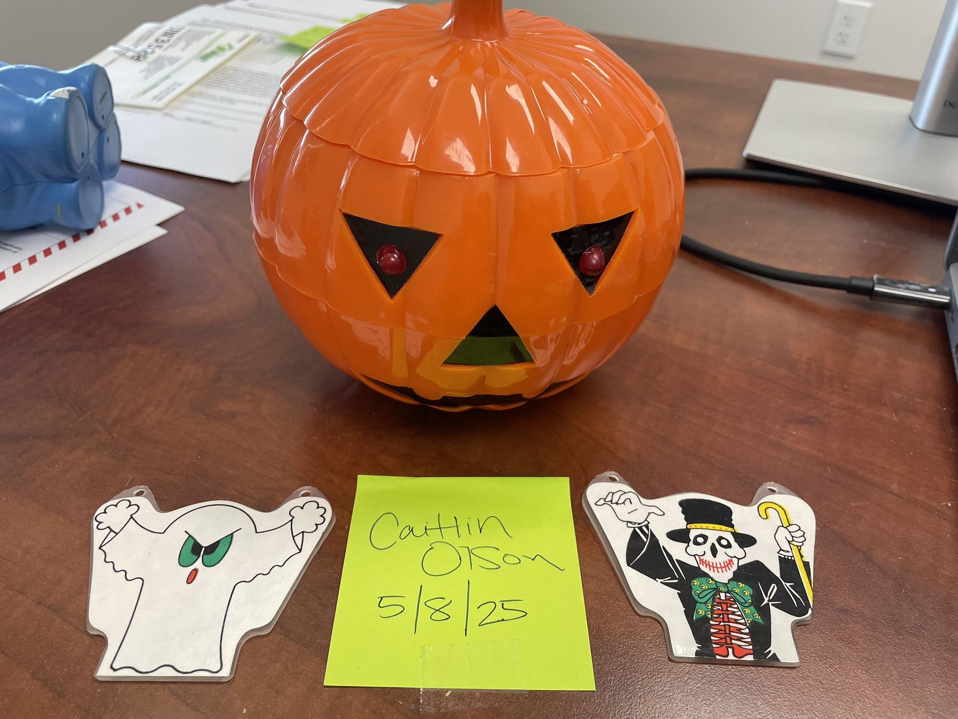 Vintage Pumpkin Monster