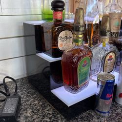 Lighted Bar Shelf
